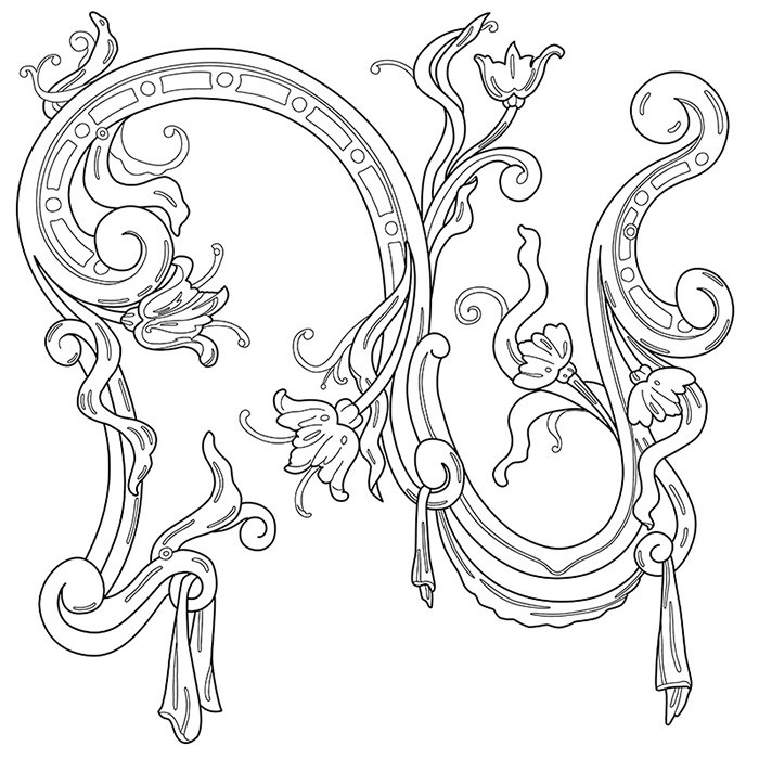 CAROUSEL: a Coloring Jones coloring book for adults